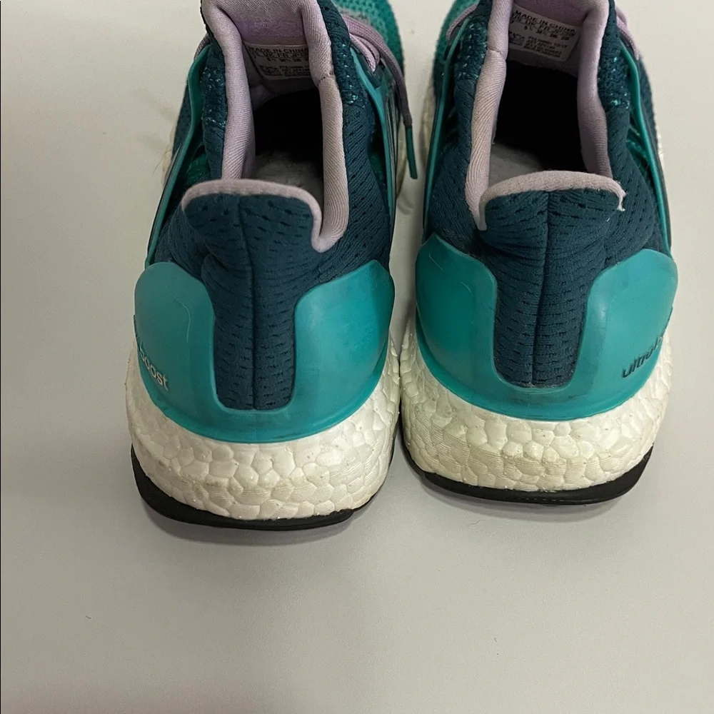 adidas Ultra Boost Teal and Purple women’s Athletic Shoes sz 7 - Picture 7 of 7